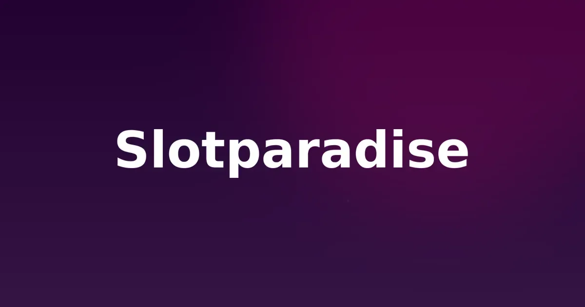 slotparadise casino
